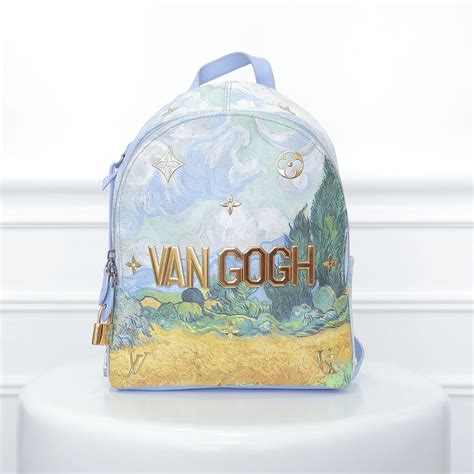 van gogh louis vuitton backpack|louis vuitton and jeff koons.